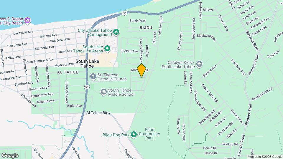 3361 Heavenly Valley Rd Map and Location Details