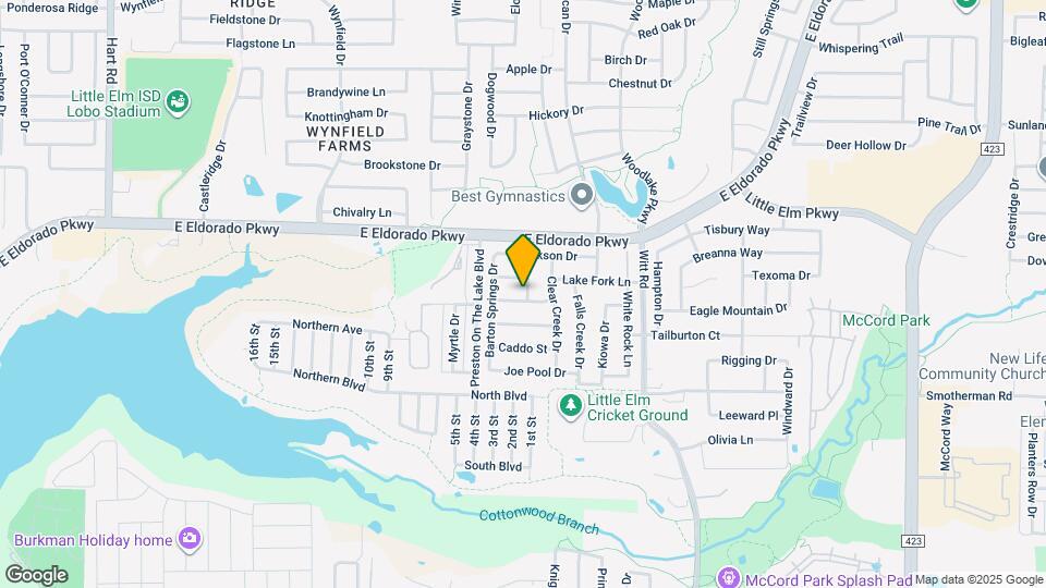 1925 Livingston Ln Mapa y Detalles de la Ubicación