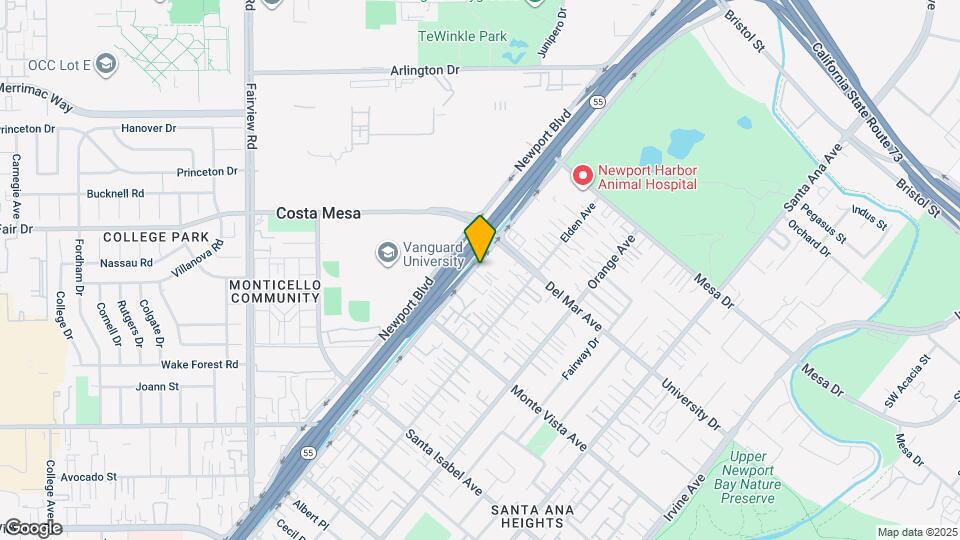 2560 Newport Blvd Map and Location Details