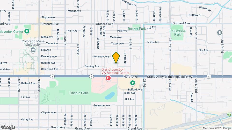 1231 N 23rd St Map and Location Details