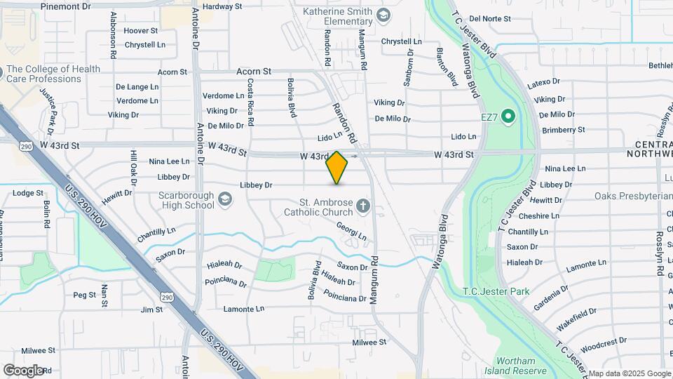 5001 Libbey Dr Map and Location Details