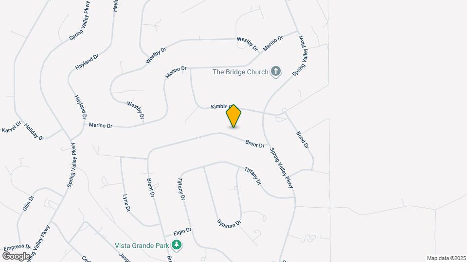 579 Brent Dr Map and Location Details