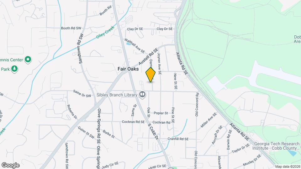 1470 Darnell Rd SE Map and Location Details