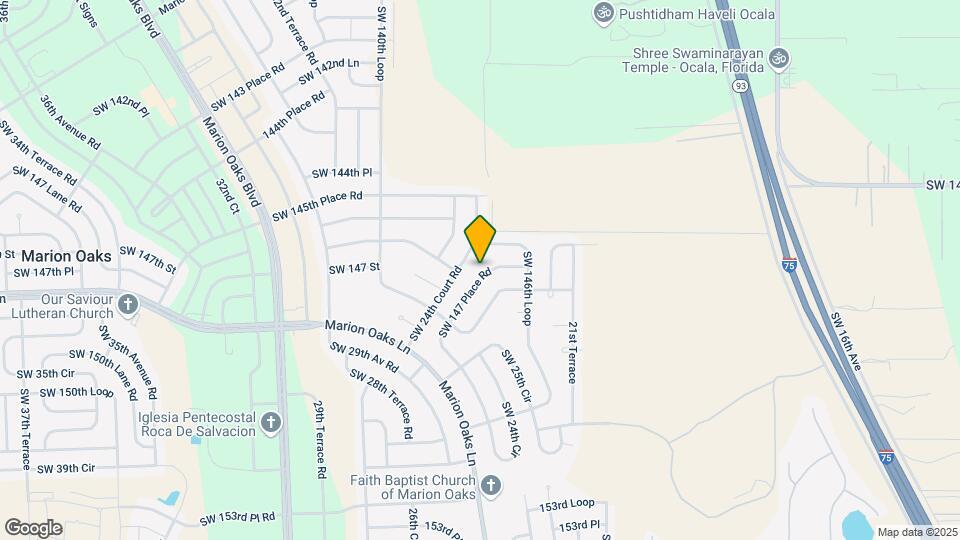 2415 SW 147 Place Rd Map and Location Details
