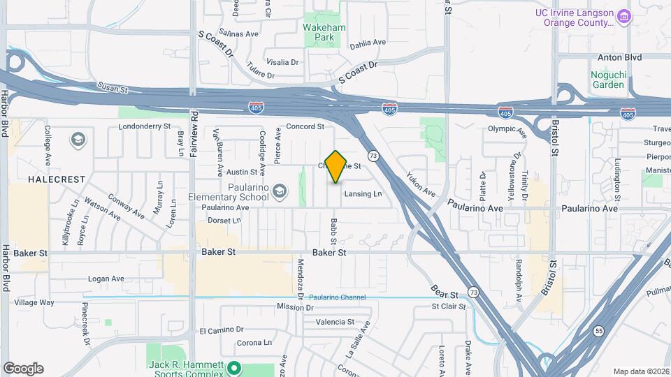 3069 Hayes Ave Map and Location Details