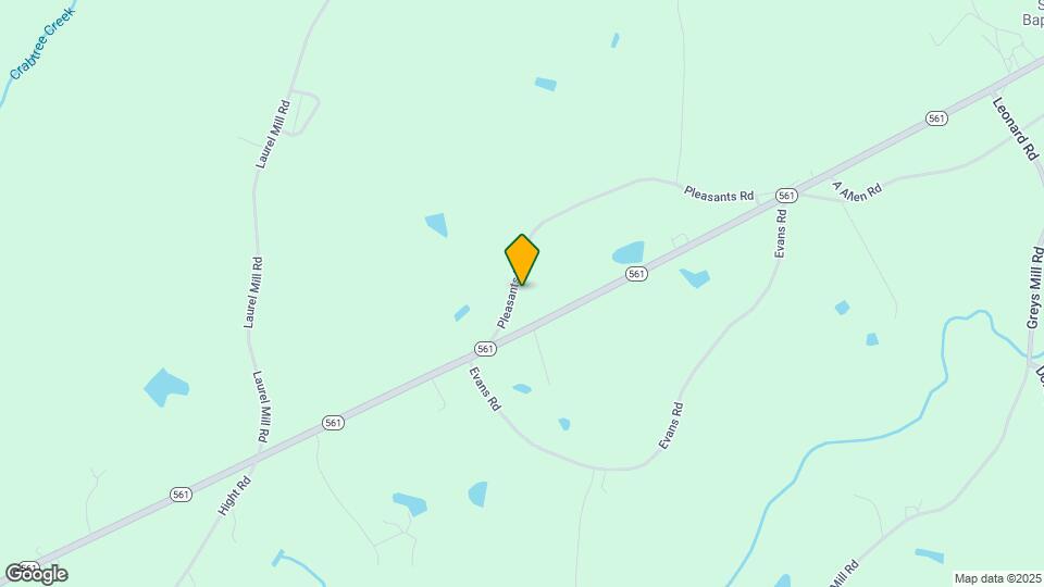 62 Pleasants Rd Map and Location Details