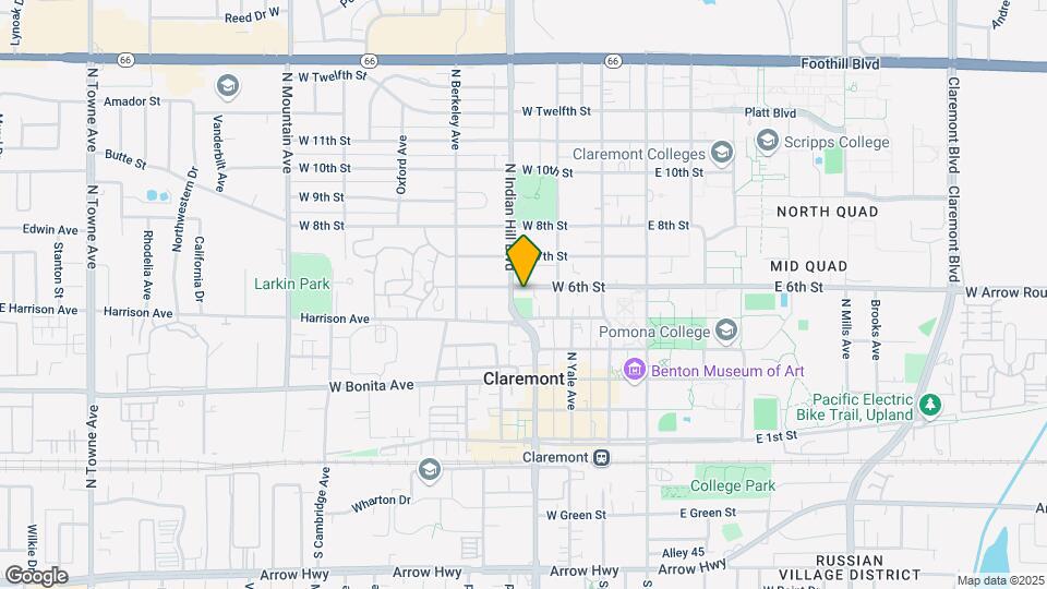 360 W 6th St Mapa y Detalles de la Ubicación