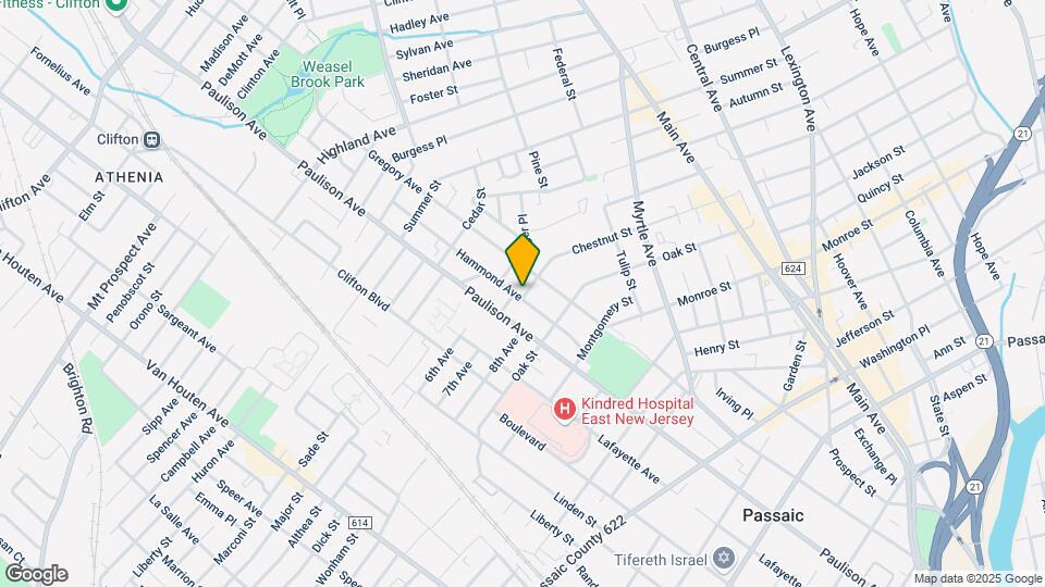 68 Hammond Ave Mapa y Detalles de la Ubicación