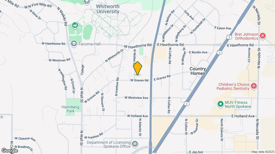 114 W Graves Rd Map and Location Details