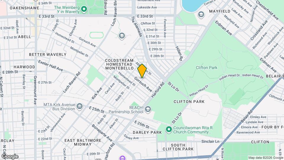 264X Polk St Map and Location Details