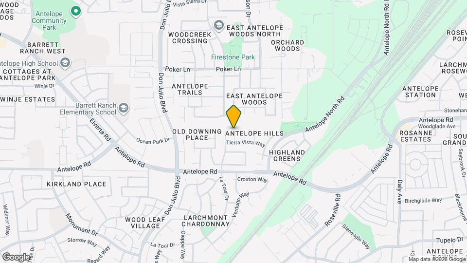 7677 Auburn Ridge Ct Map and Location Details