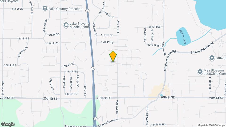 9821 15th Pl SE Map and Location Details