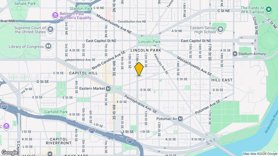 318 11th St SE Map and Location Details