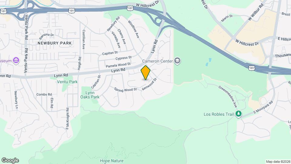 647 Blue Oak Ave Map and Location Details