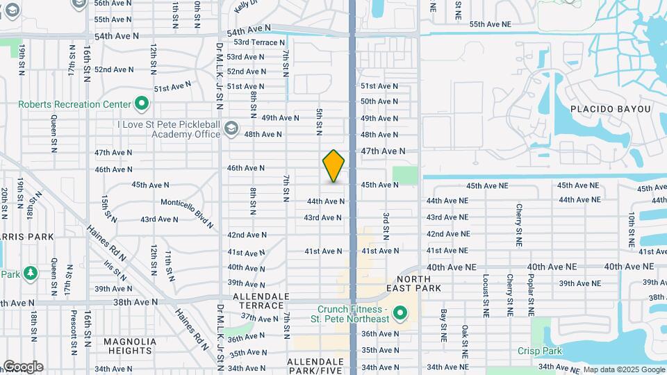 452 45th Ave N Map and Location Details