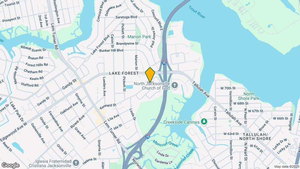 884 Kennard St Map and Location Details