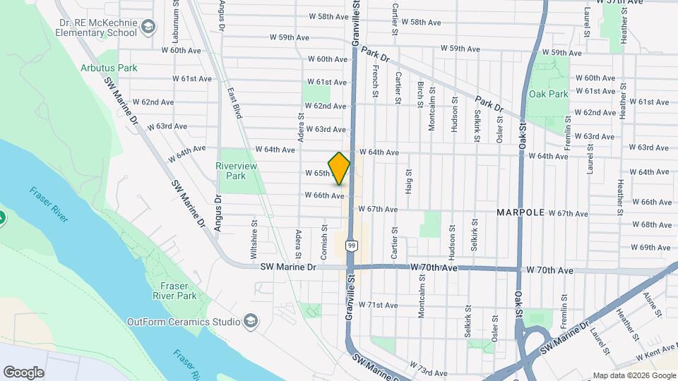 1503 W 66th Ave Map and Location Details