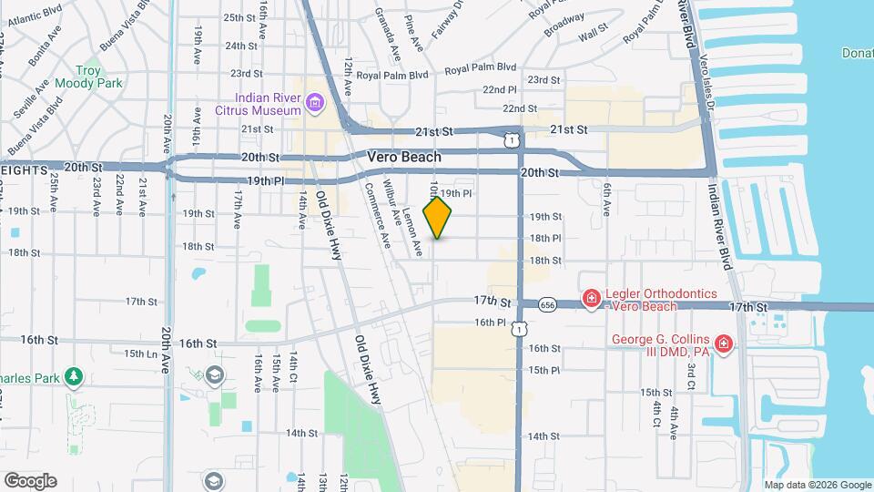 1818 10th Ave Map and Location Details