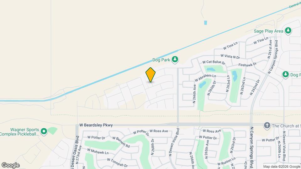 21444 N 268th Dr Map and Location Details