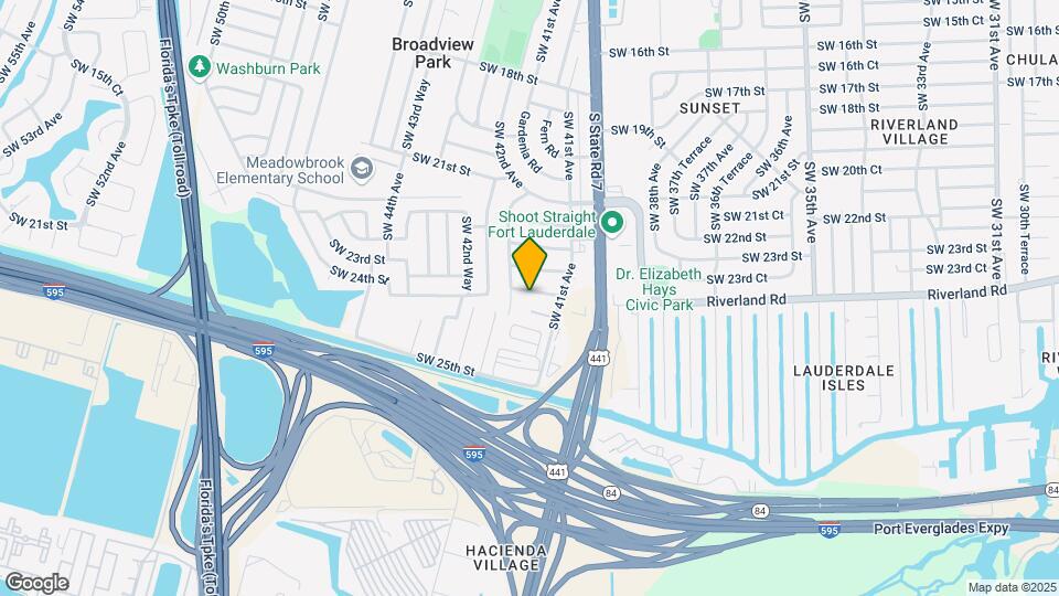 4140-4148 SW 24th St Map and Location Details
