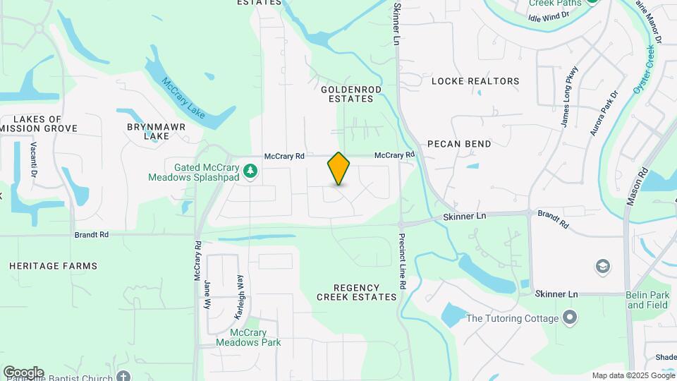 3327 Driftwood Meadow Ln Map and Location Details