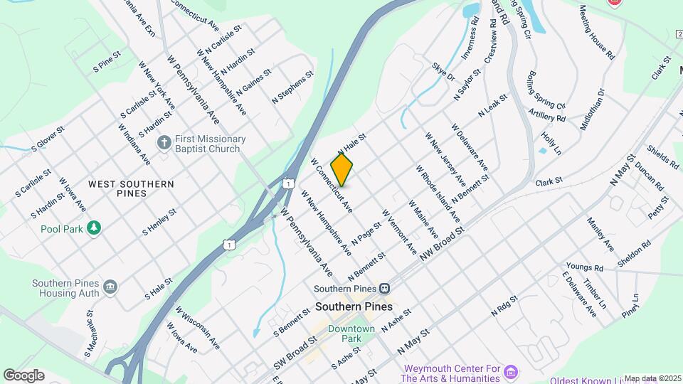 301 N Saylor St Map and Location Details