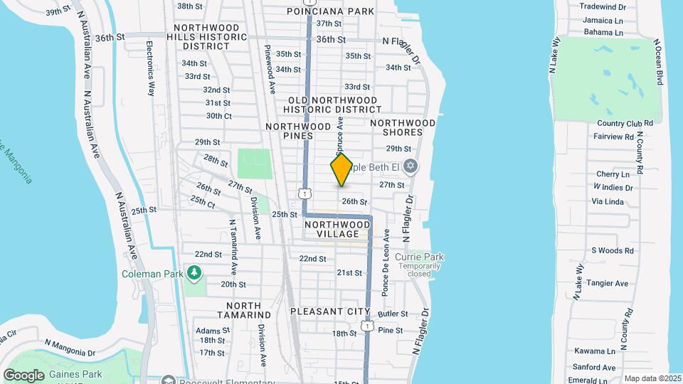 448 27th St Map and Location Details