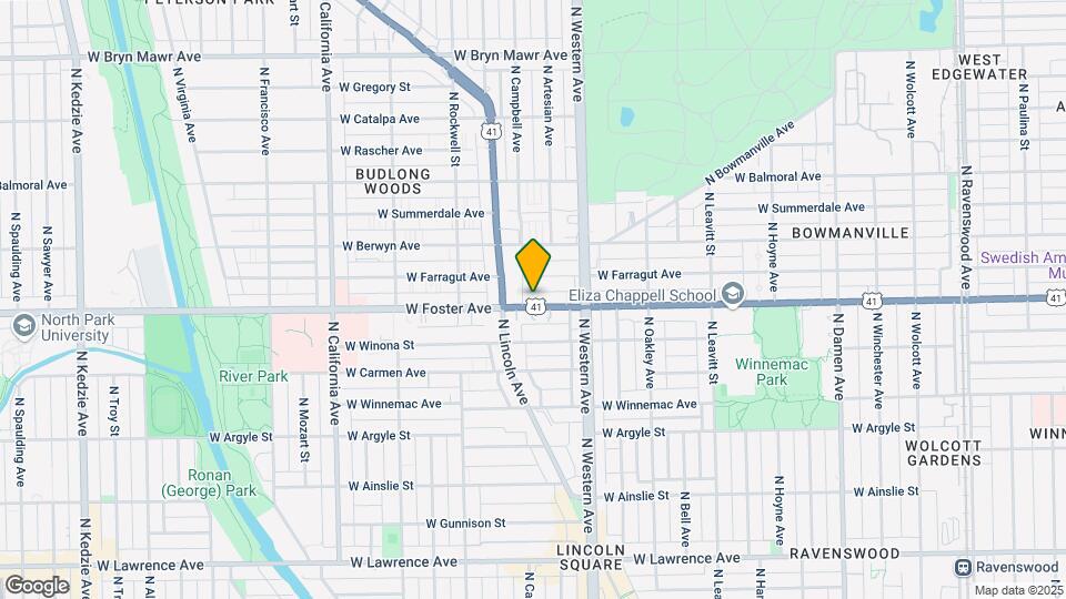 2450 W Foster Ave-Unit -Apt IG*TWO Map and Location Details