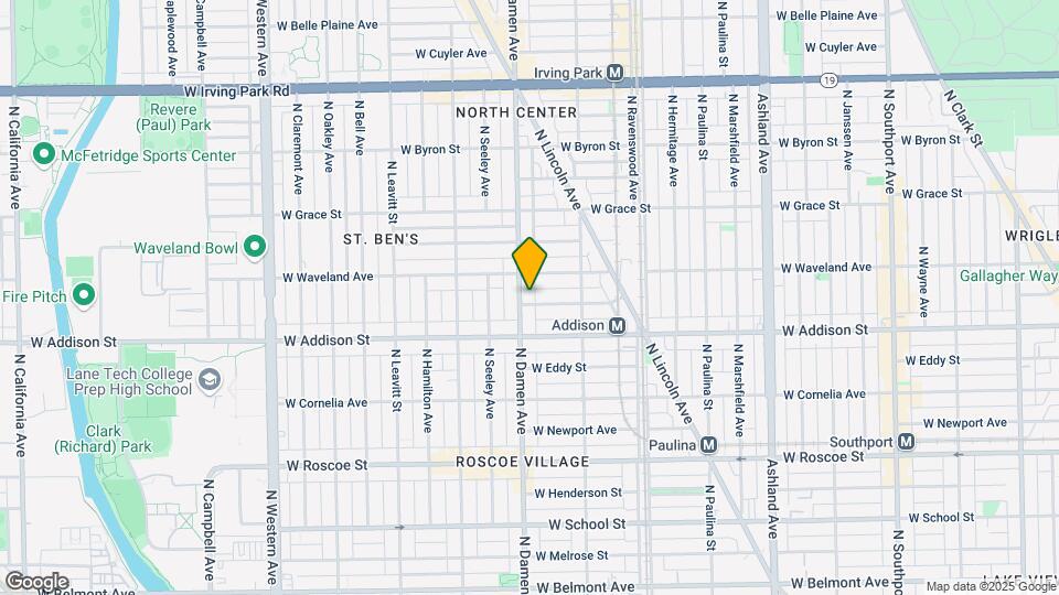 1952 W Patterson Ave Map and Location Details