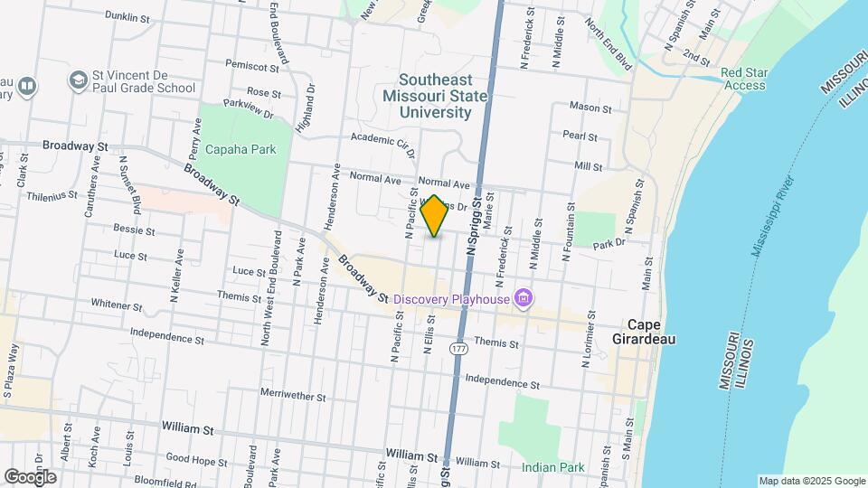 333 N Ellis St Map and Location Details