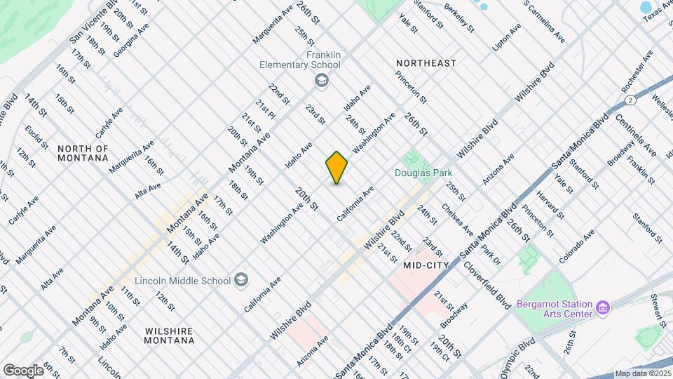 1023 21st St Mapa y Detalles de la Ubicación