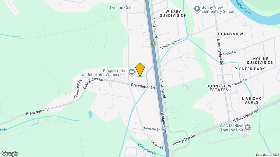 2158 Branstetter Ln Map and Location Details