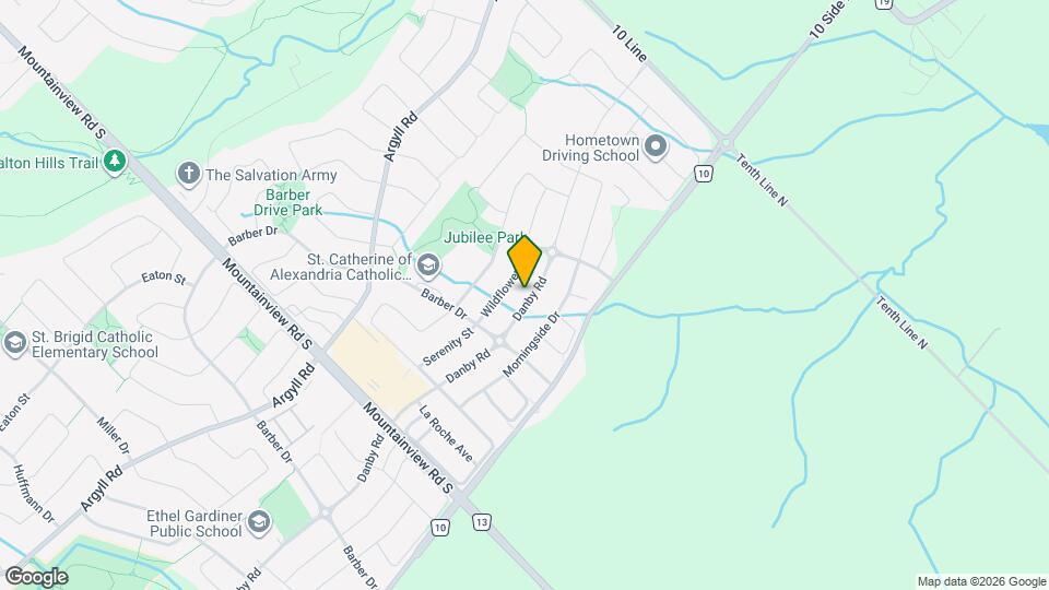 15163 Danby Rd Map and Location Details