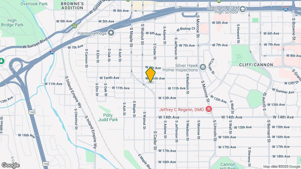 1412 W 11th Ave Mapa y Detalles de la Ubicación