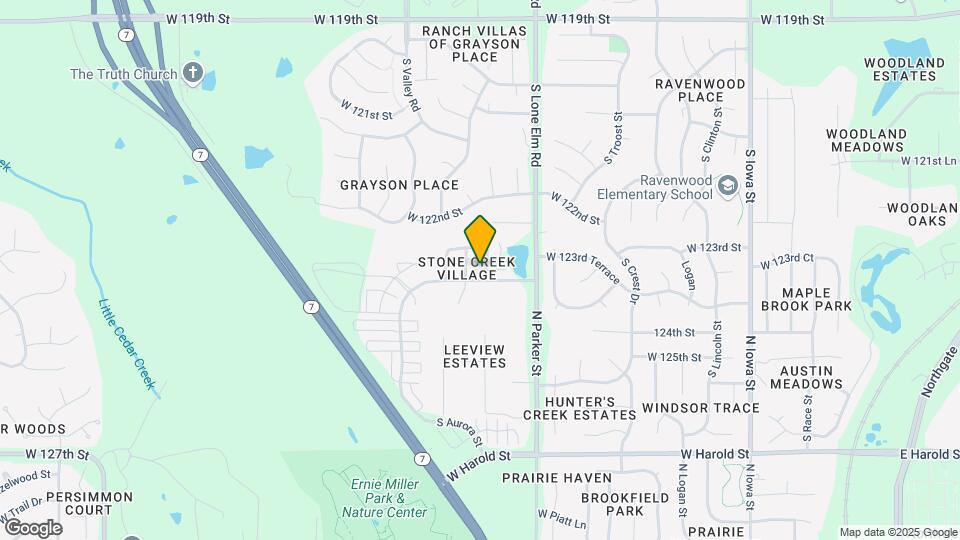Stone Creek Village Map and Location Details