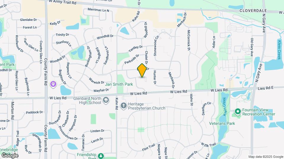1071 Bedford Dr Map and Location Details