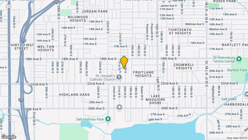 1935 20th St S Map and Location Details