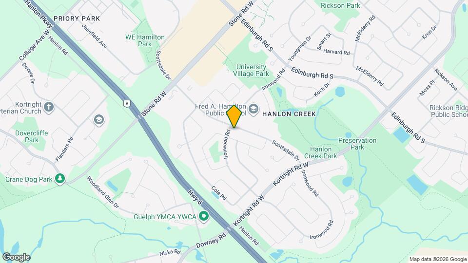 731 Scottsdale Dr Map and Location Details