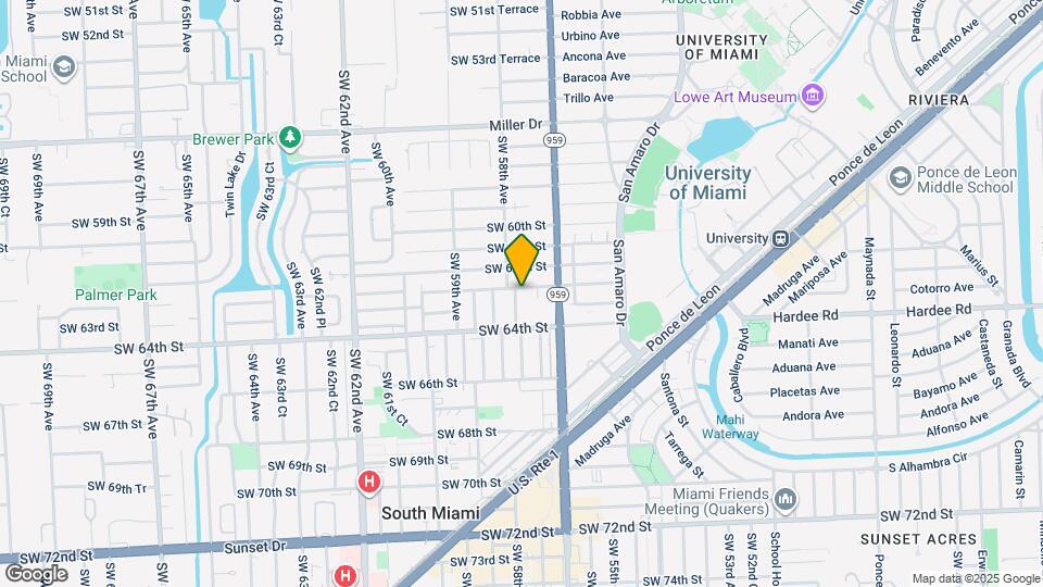 5770 SW 62nd Terrace Map and Location Details