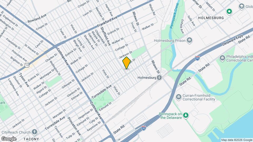 4627 Sheffield Ave Map and Location Details