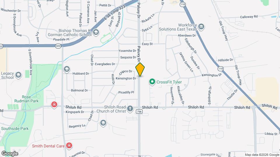 Meadowbrook Apartments Map and Location Details