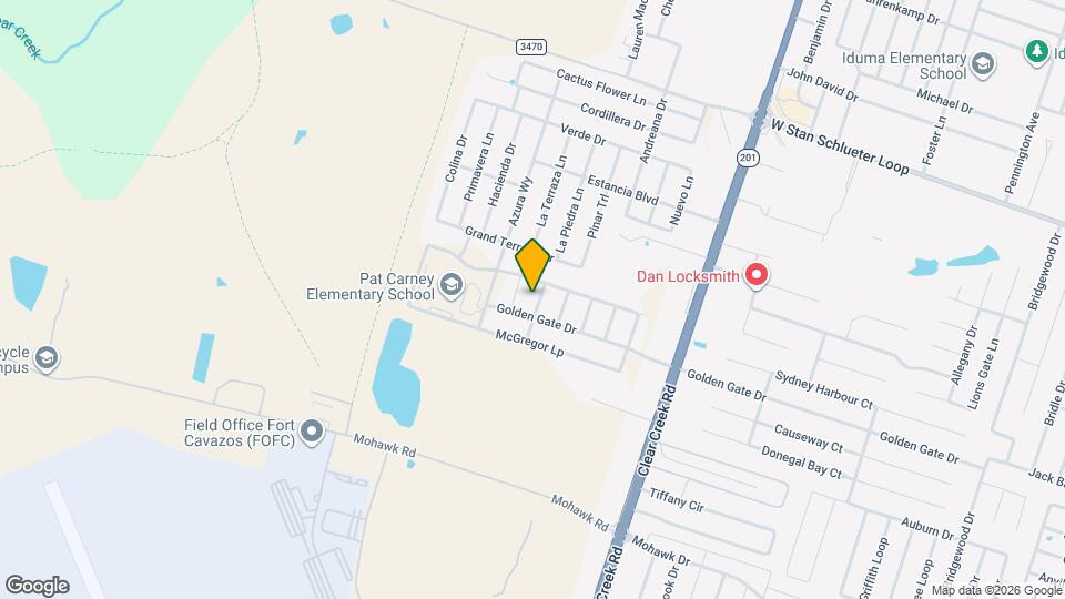 5507 Aurelia Dr Map and Location Details