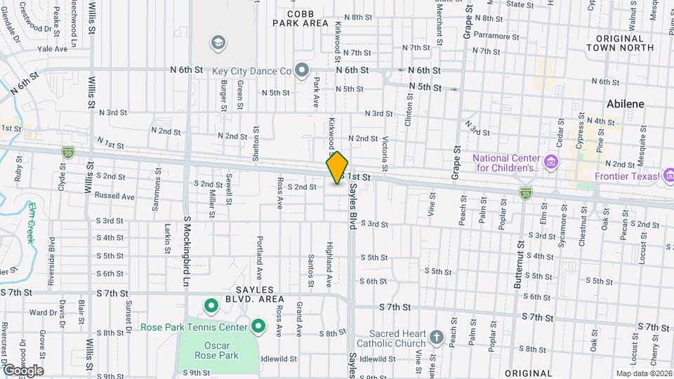 2130 S 2nd St Map and Location Details