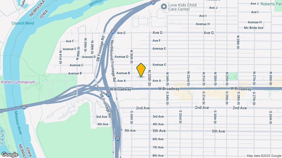 3526 Avenue A Map and Location Details