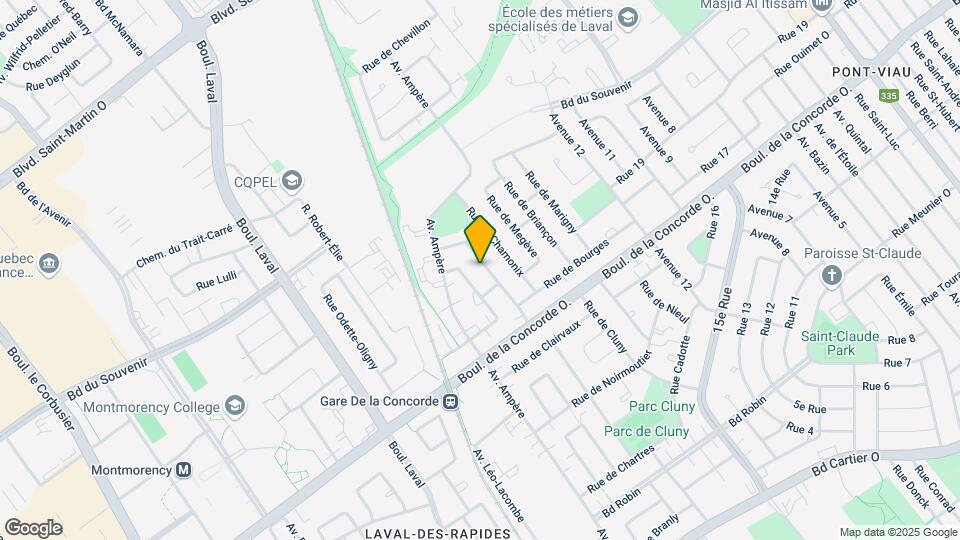 620 De Roanne Rue Map and Location Details
