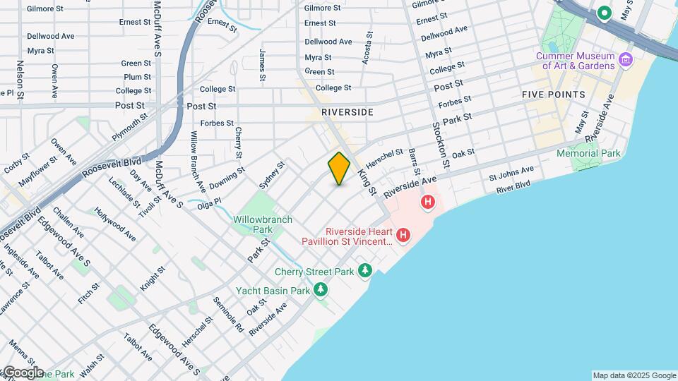2752 Herschel St, Unit 4 Map and Location Details