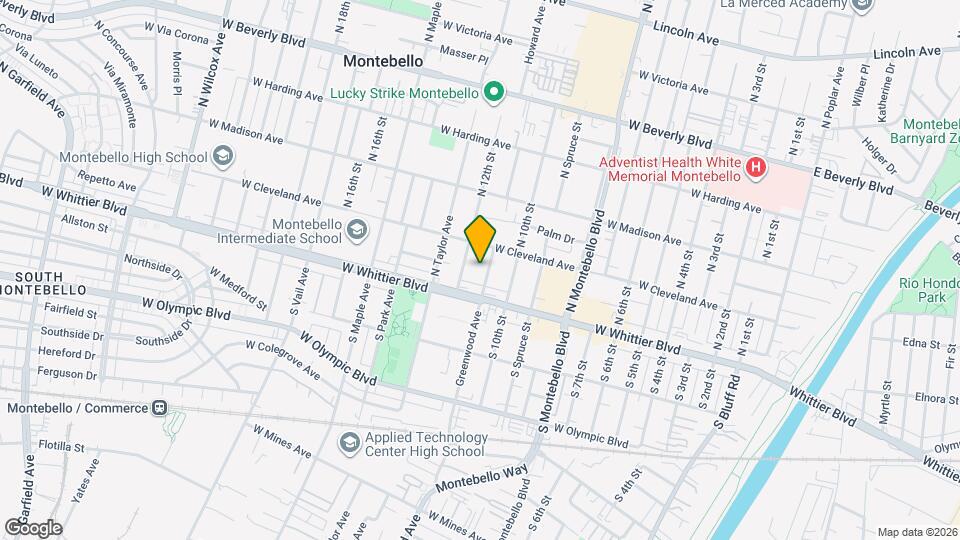 125 N Greenwood Ave, Unit A Map and Location Details