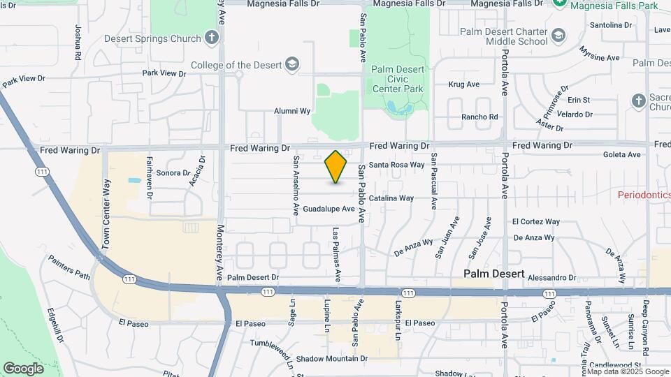 73390 Catalina Way Map and Location Details