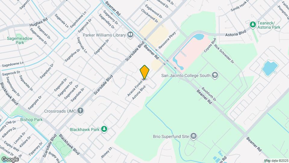 10614 Acacia Forest tr Map and Location Details