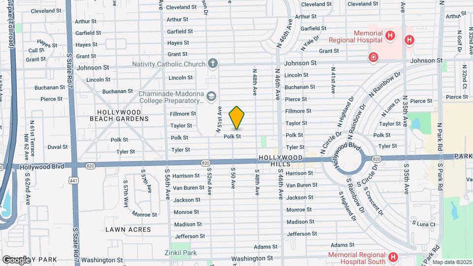 4925 Polk St Mapa y Detalles de la Ubicación